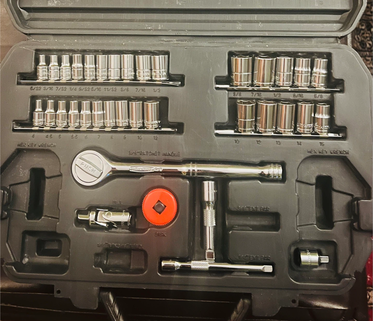 Workforce Socket Set with Case