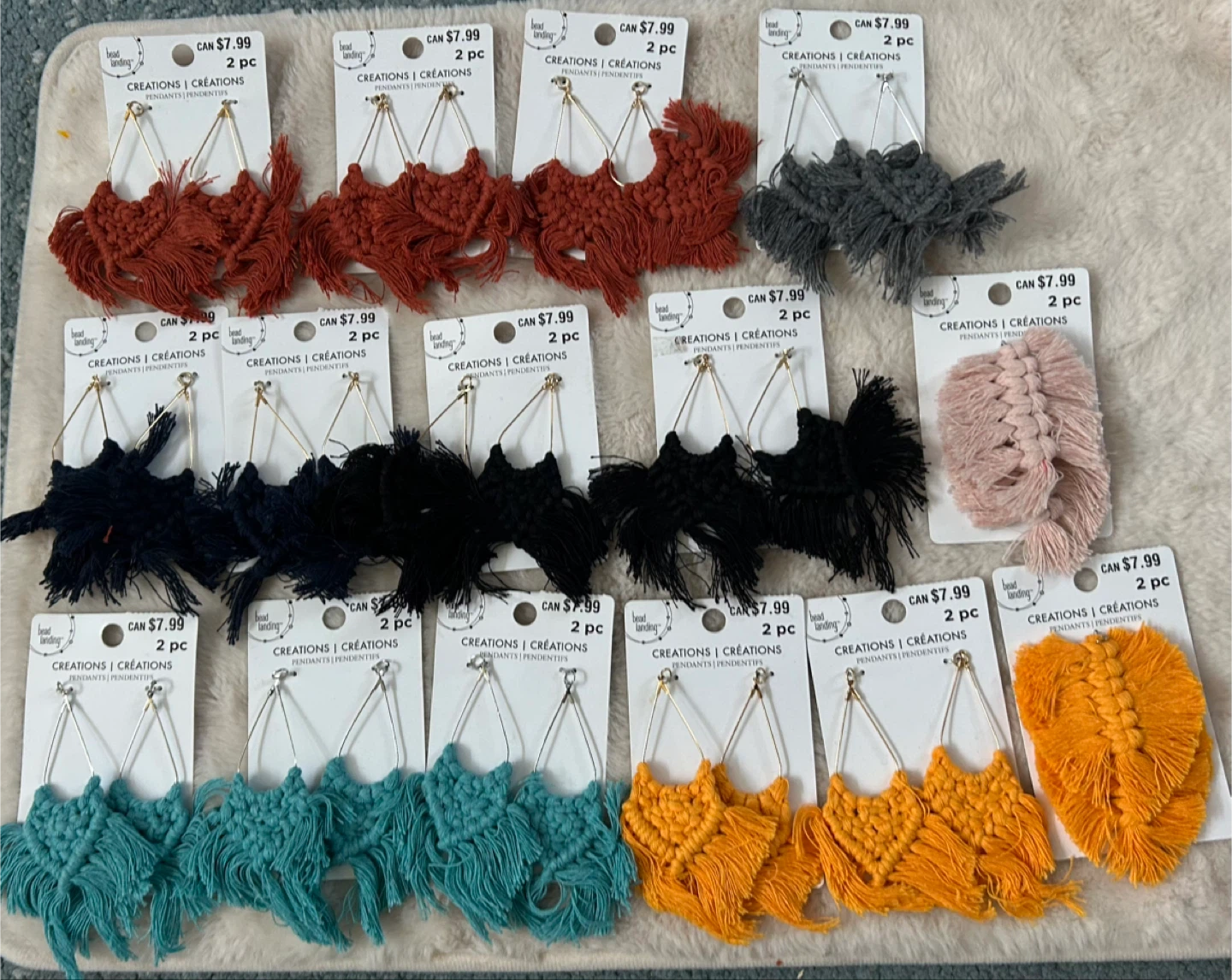 Head Trending Macrame Earrings - New