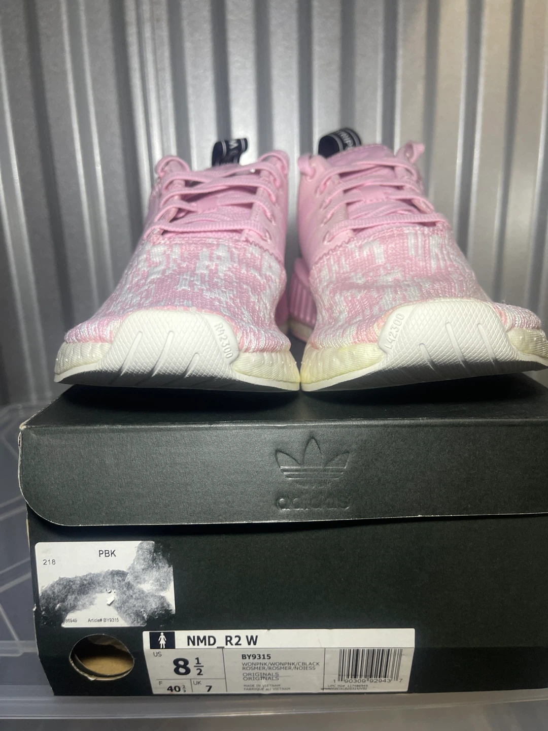 Adidas NMD_R2 W Pink Size 8.5