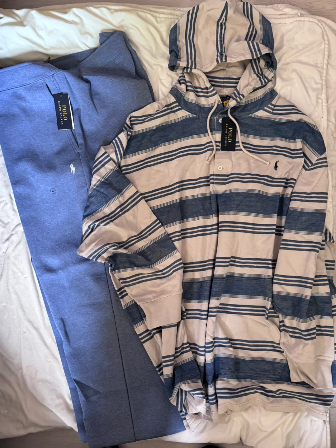 New Ralph Lauren Pants 5xl & Hoodie 6x Set