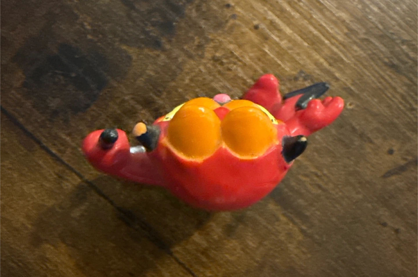 Bully Handbemalt Garfield Devil Figurine - photo 3