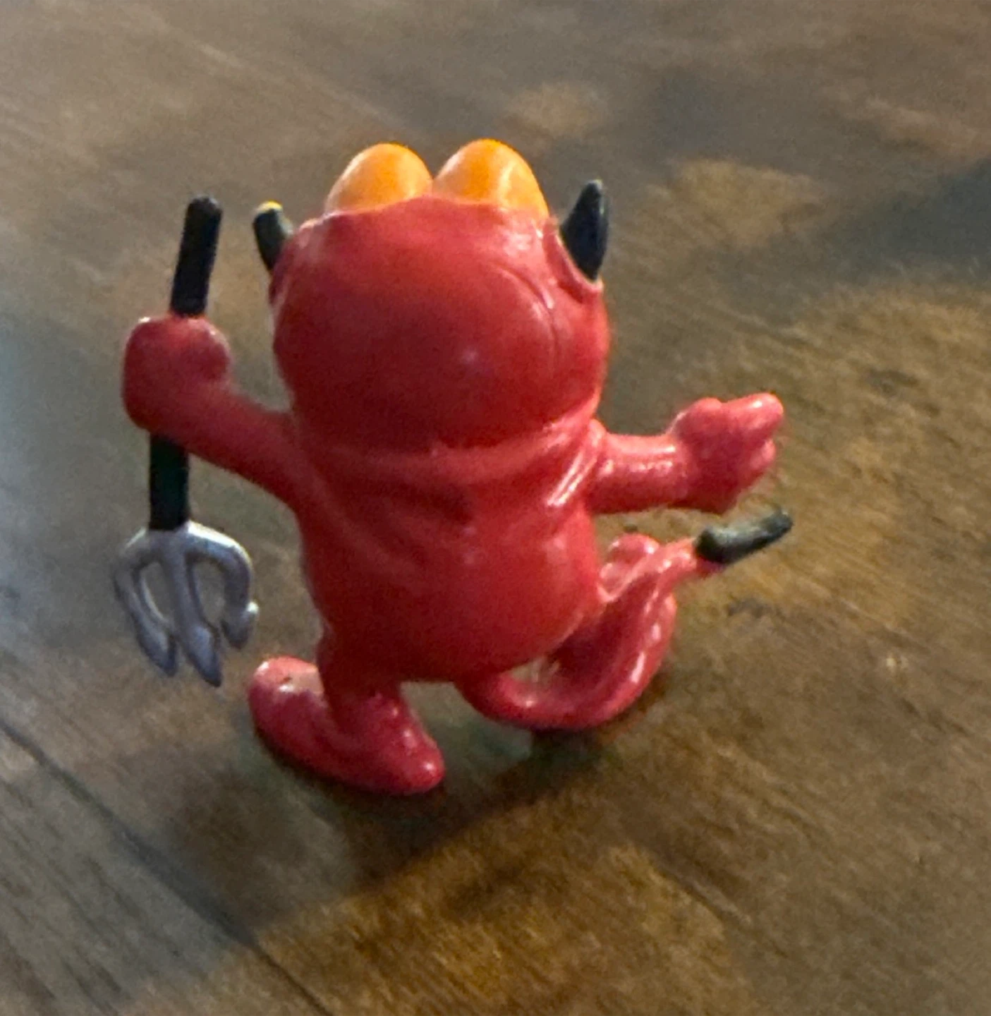 Bully Handbemalt Garfield Devil Figurine - photo 2