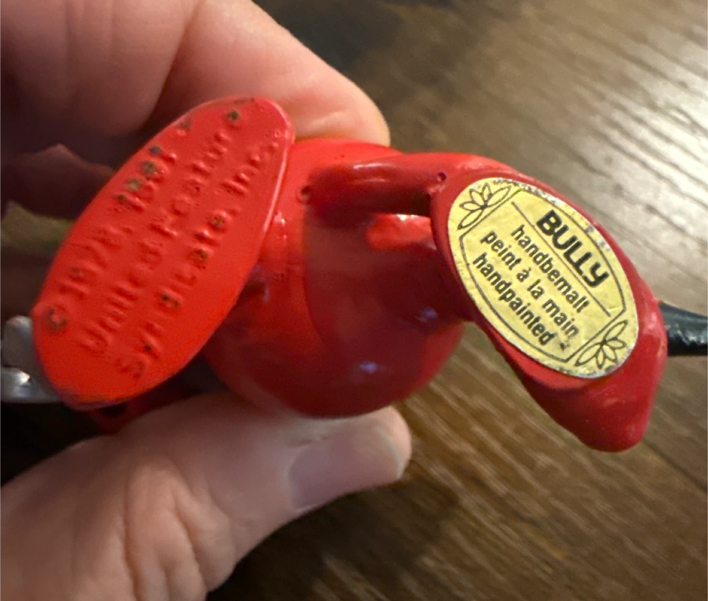 Bully Handbemalt Garfield Devil Figurine - photo 4