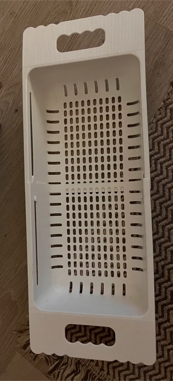 White Collapsible Basket