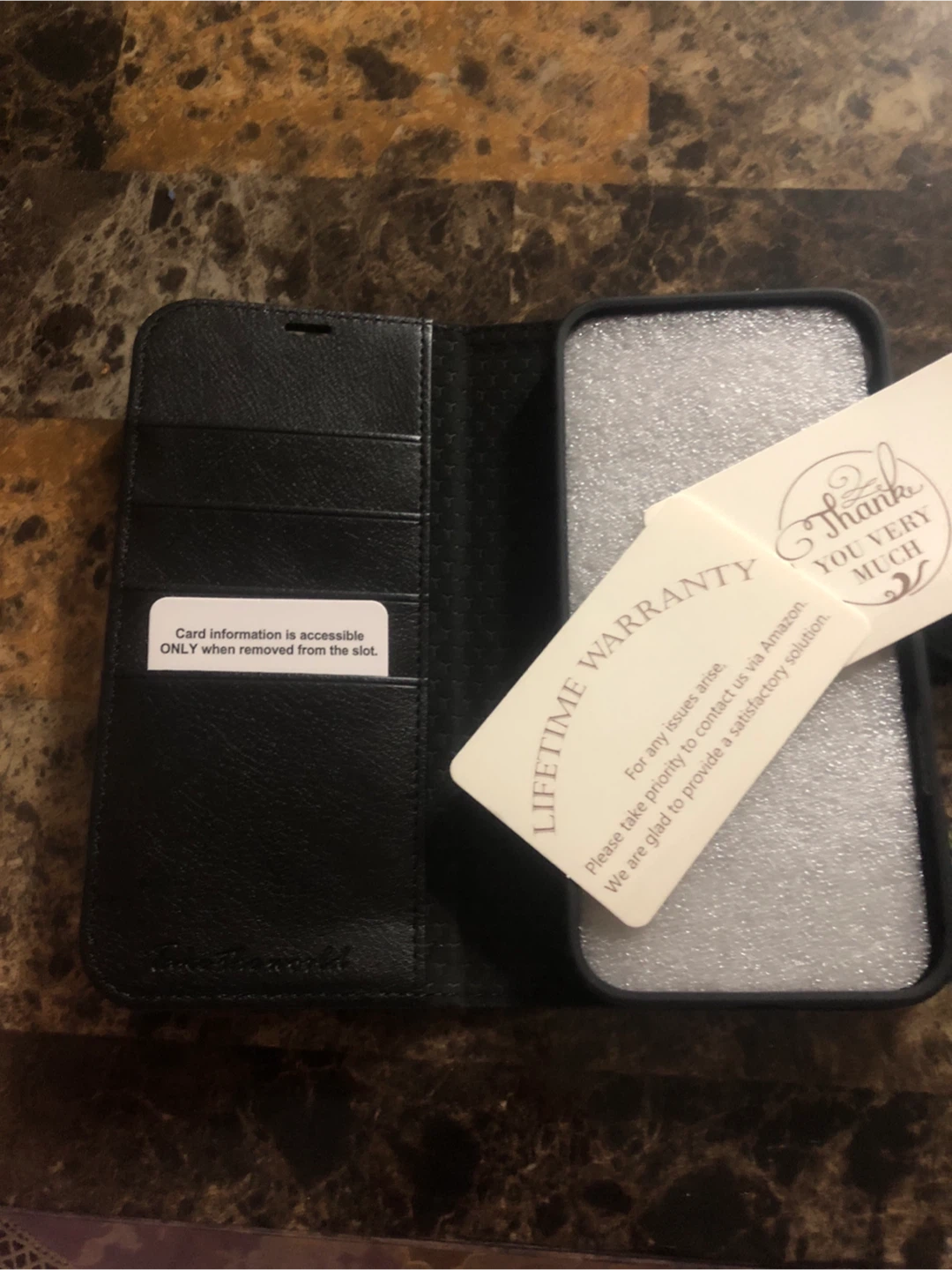 New TUCCH iPhone 16 Pro Max 6.9" Black Case - photo 2