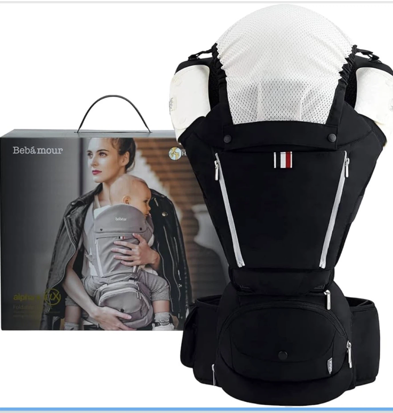 Bébéar Alpha XX Baby Carrier - Black - photo 2