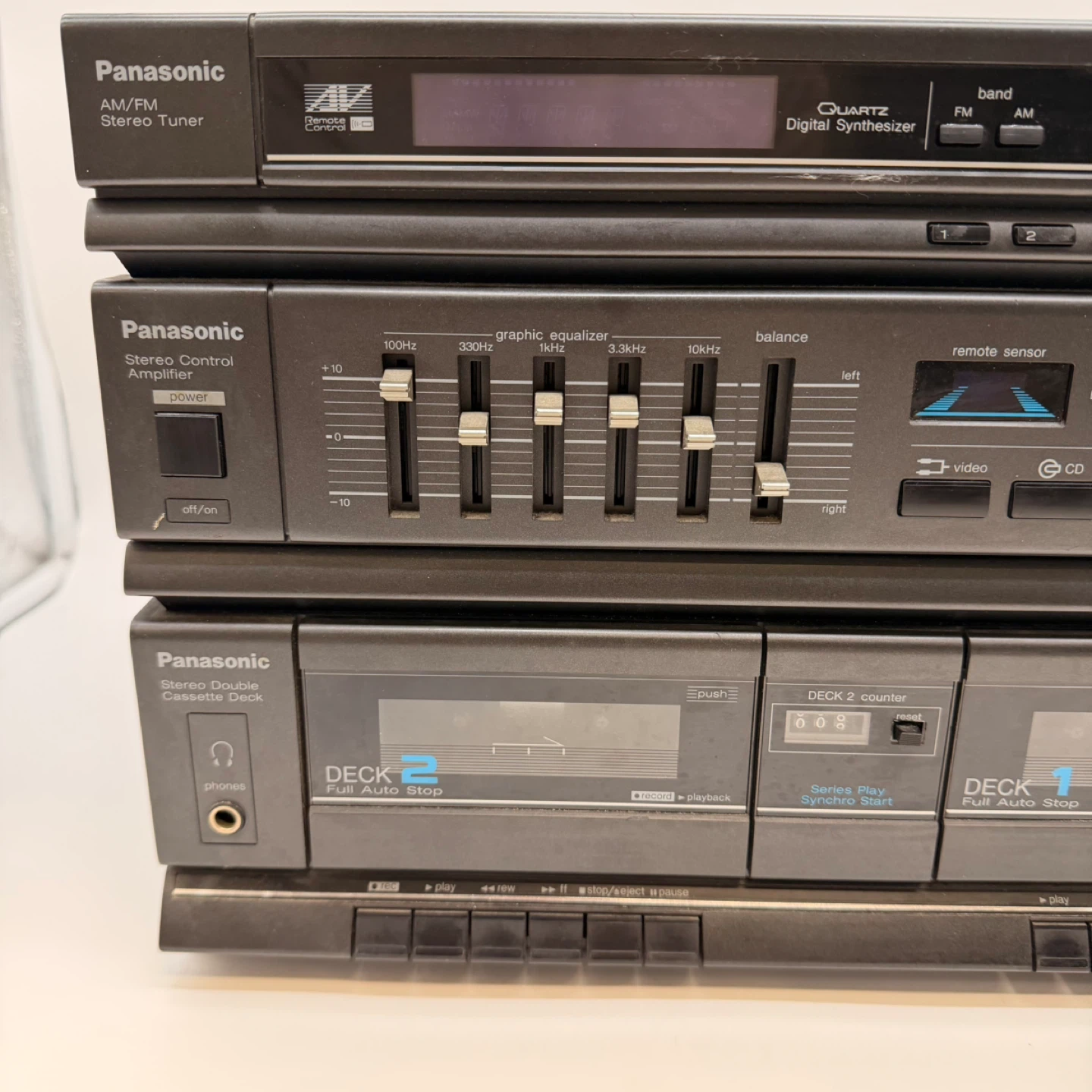 Panasonic SA-H50 Vintage Stereo System/Dual Cassette AM/FM - photo 4