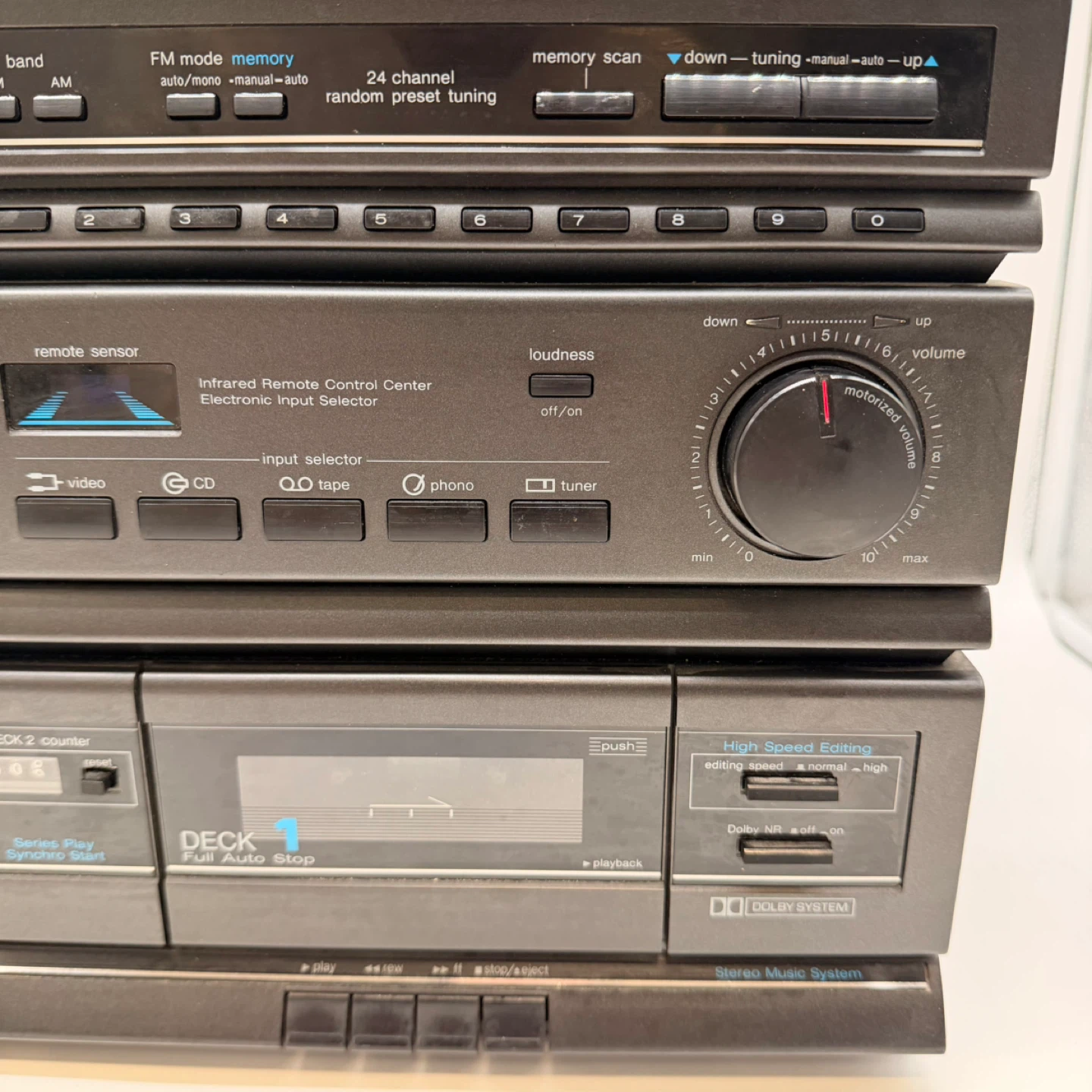 Panasonic SA-H50 Vintage Stereo System/Dual Cassette AM/FM - photo 3