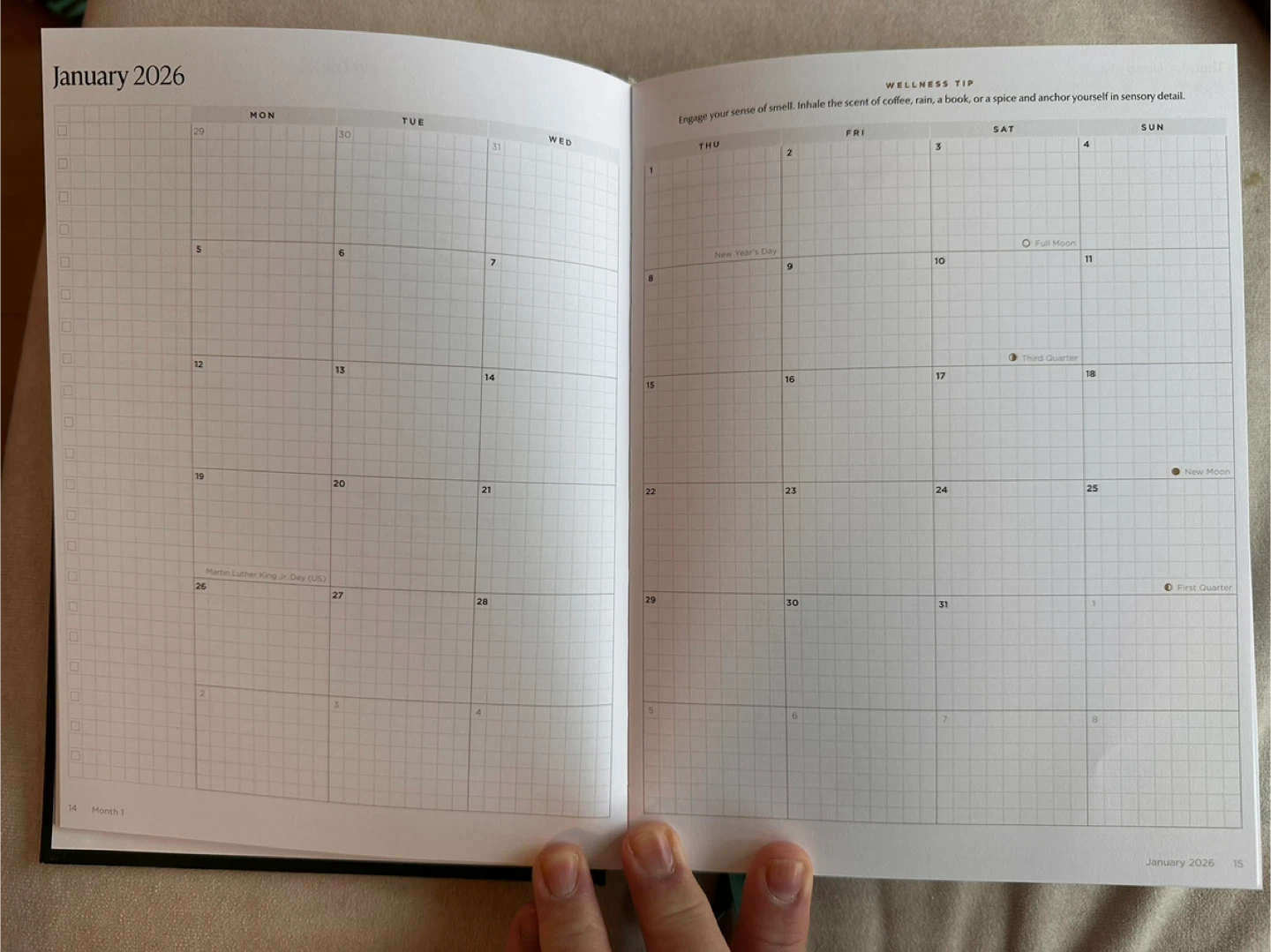 Hemlock & Oak 2026 Daily Planner - photo 3