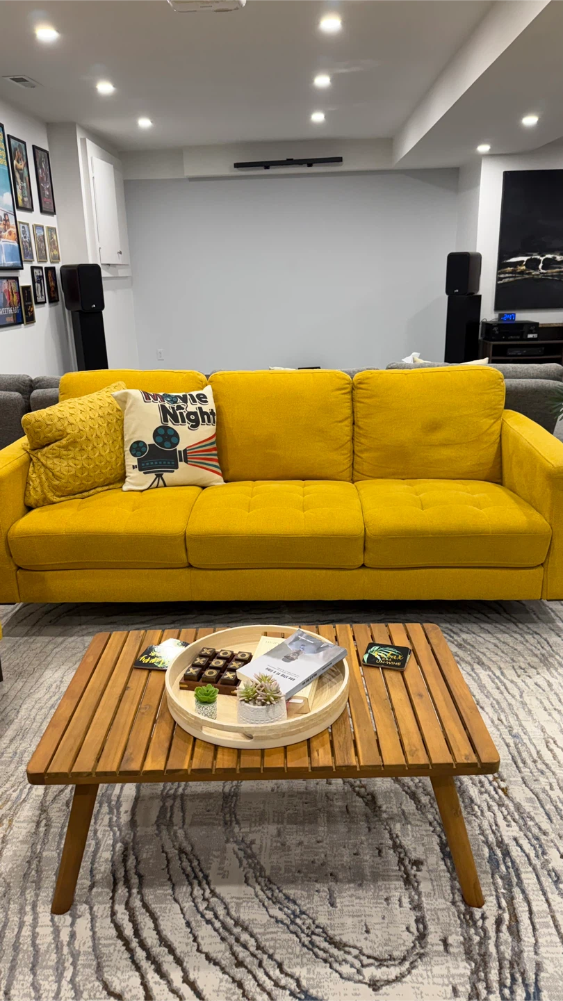 Yellow Sofa and Loveseat Set - photo 5