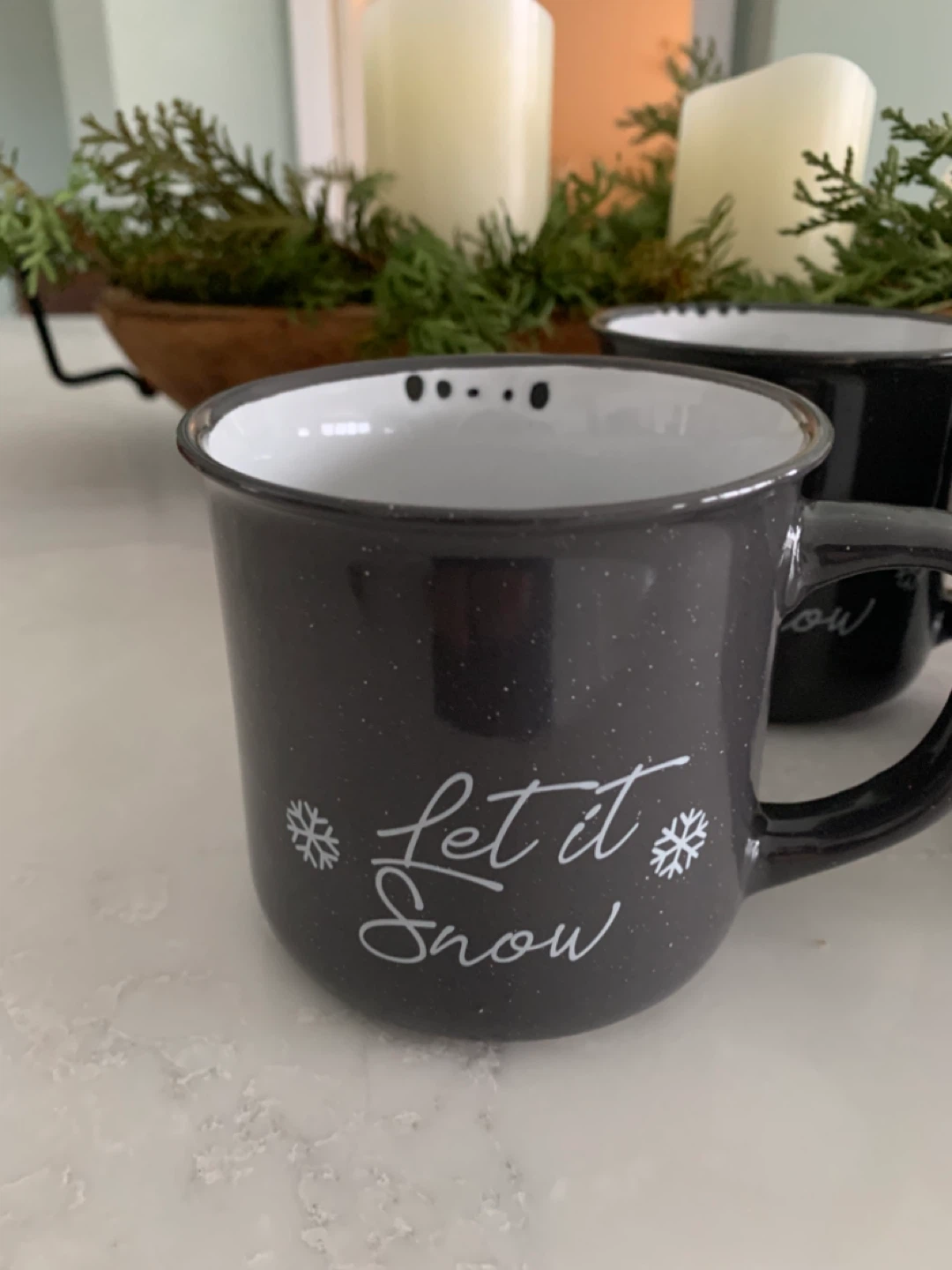 "Let it Snow" Camp Mug Set - photo 3