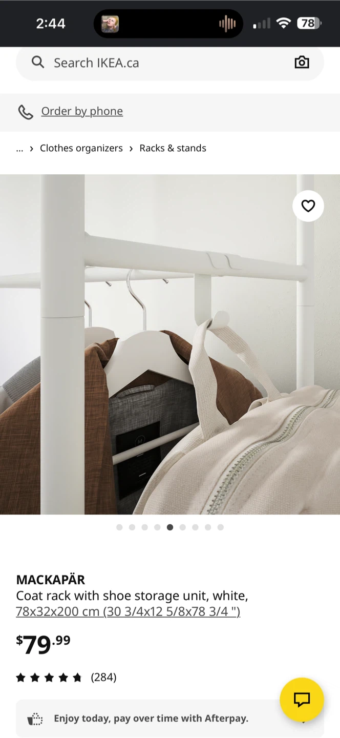 IKEA MACKAPÄR Coat Rack with Shoe Storage - photo 3