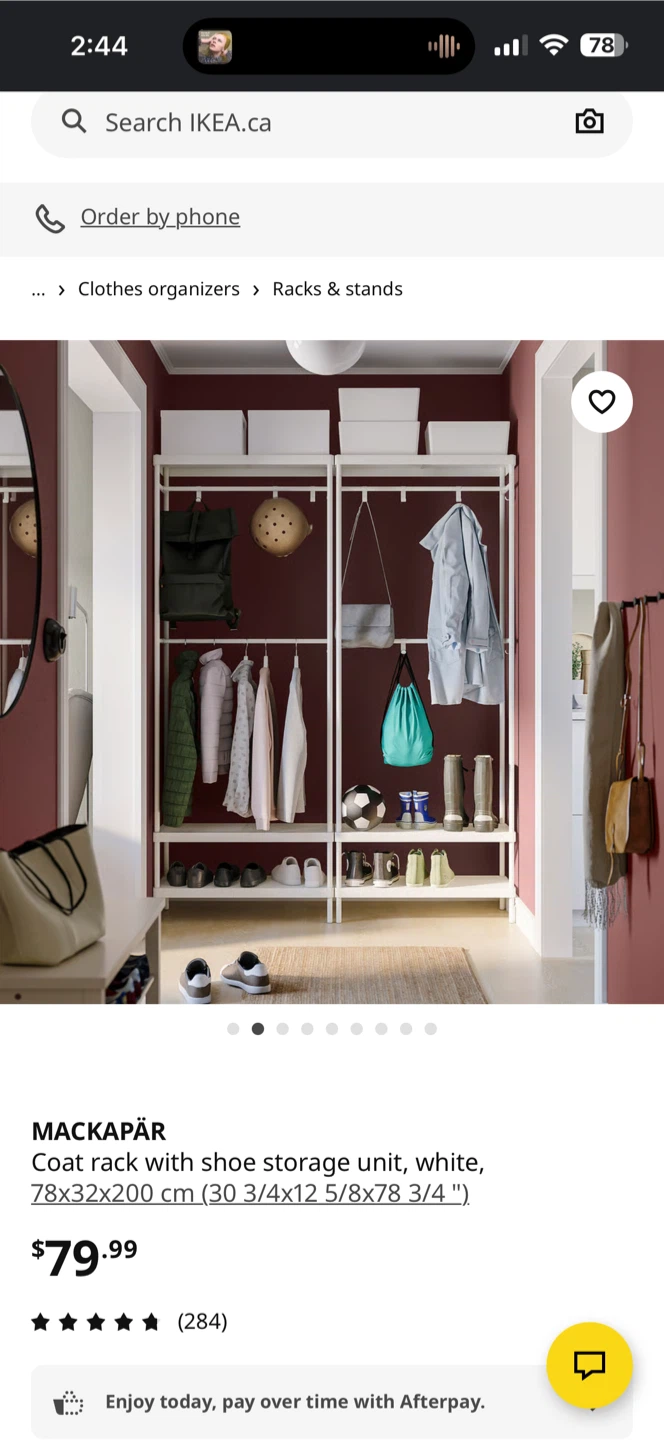 IKEA MACKAPÄR Coat Rack with Shoe Storage - photo 2