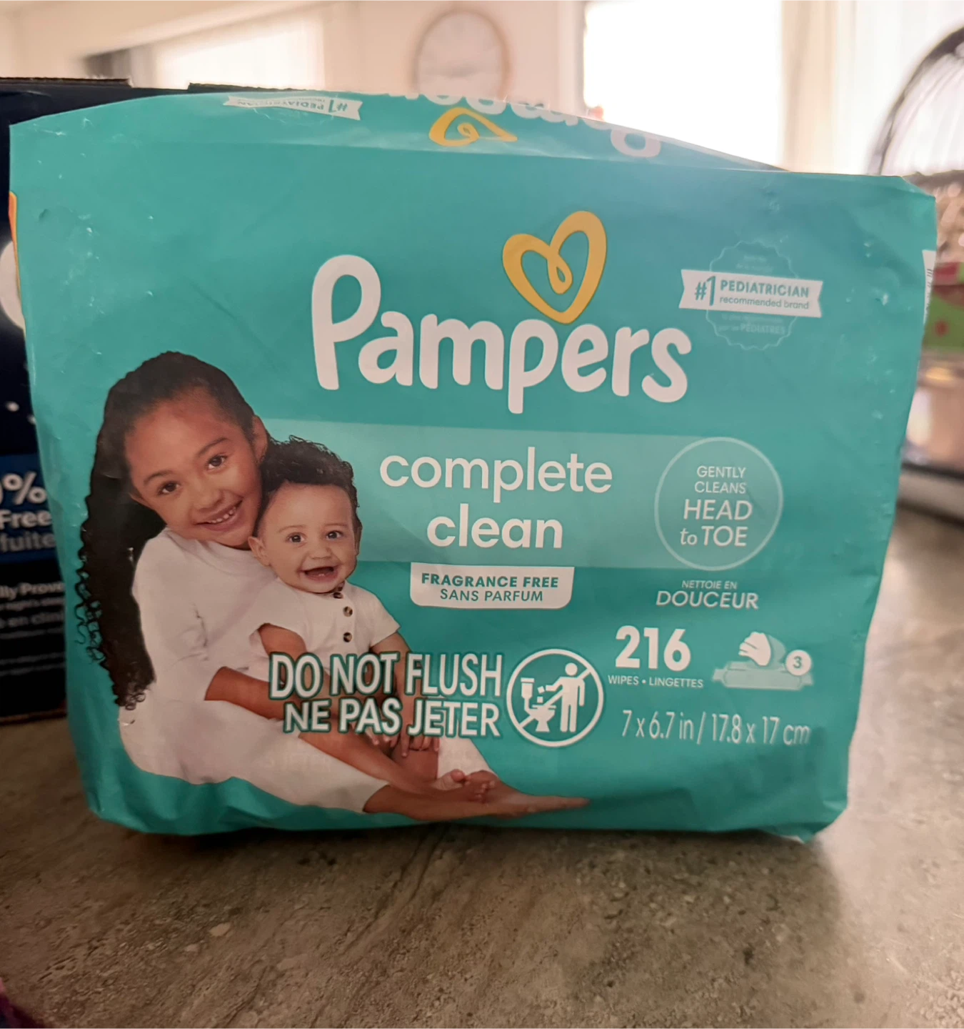 Pampers Complete Clean Wipes - 216 Count