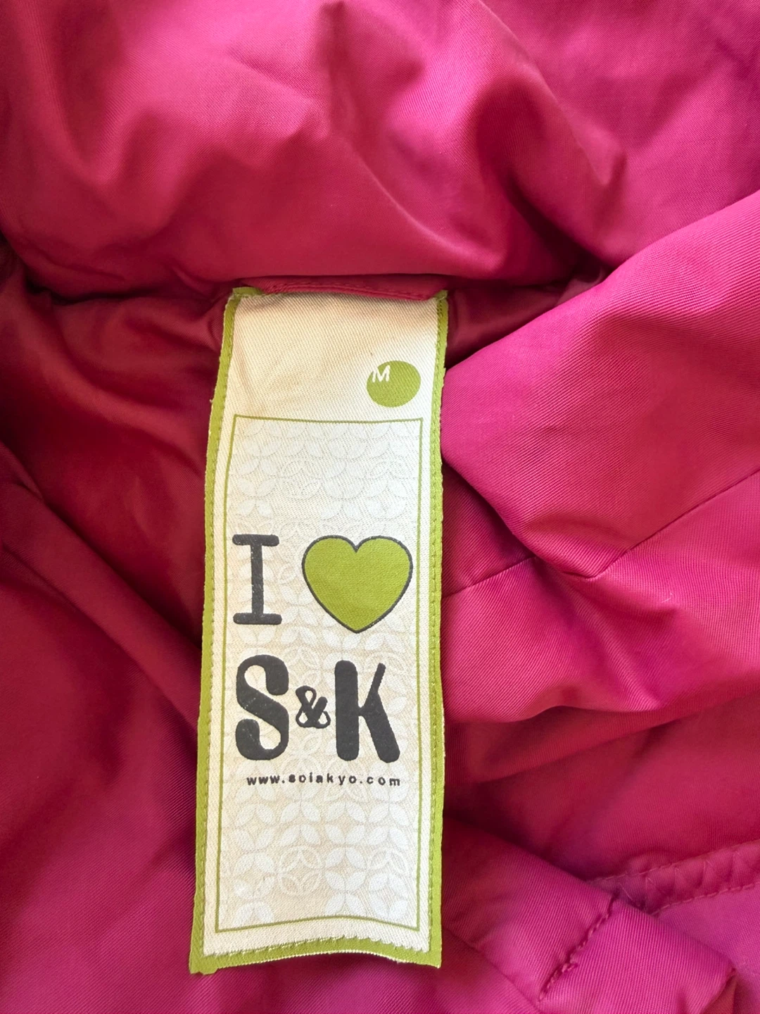Soia & Kyo Pink Puffer Jacket - Size M - photo 2