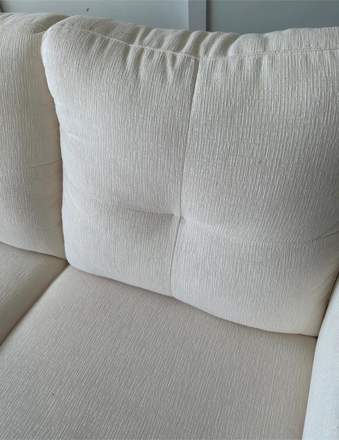 Off-White Sectional Sofa - photo 3