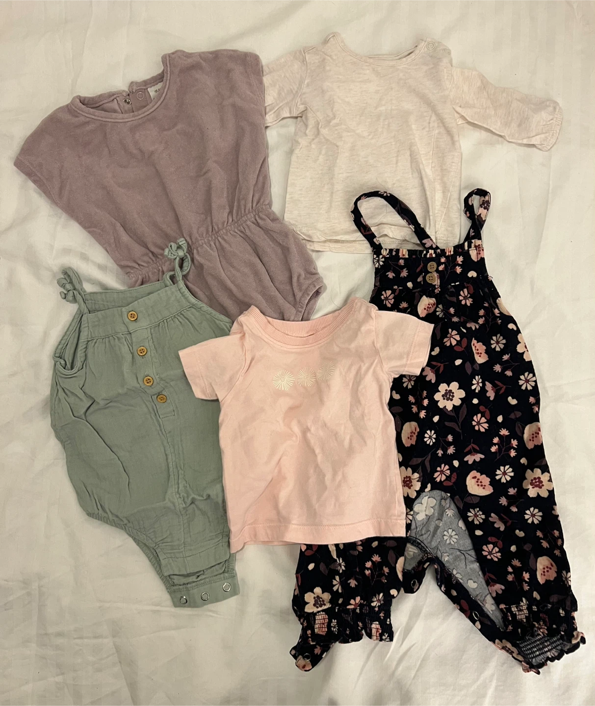 Baby Clothes Bundle - Assorted Styles & Colours 3-6M