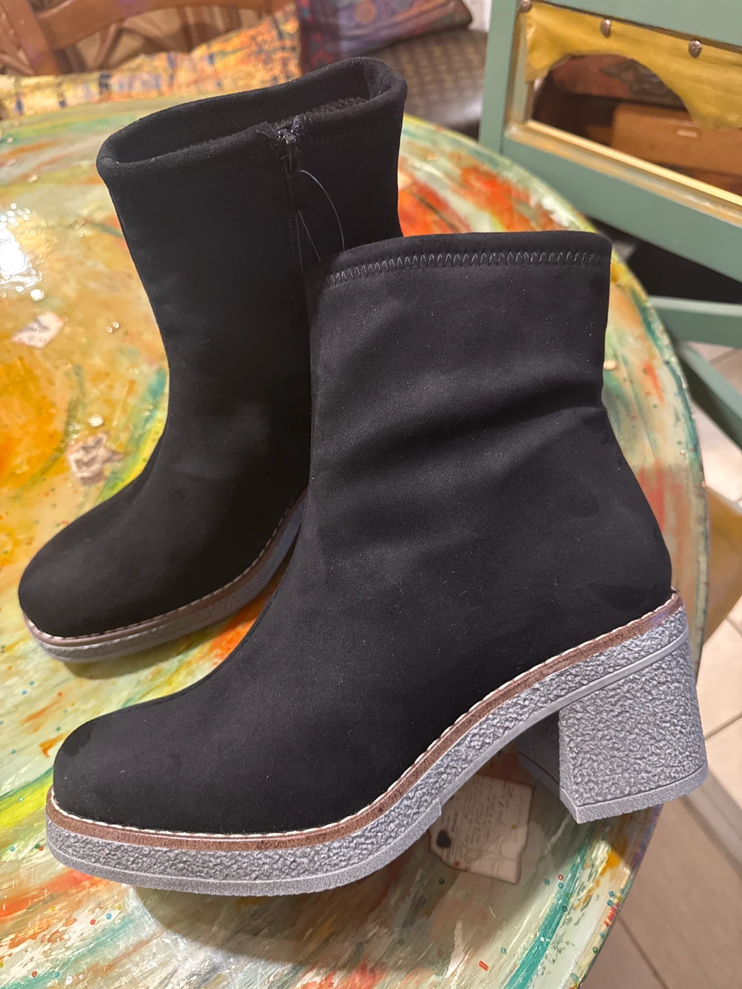Black Ankle Boots - photo 3