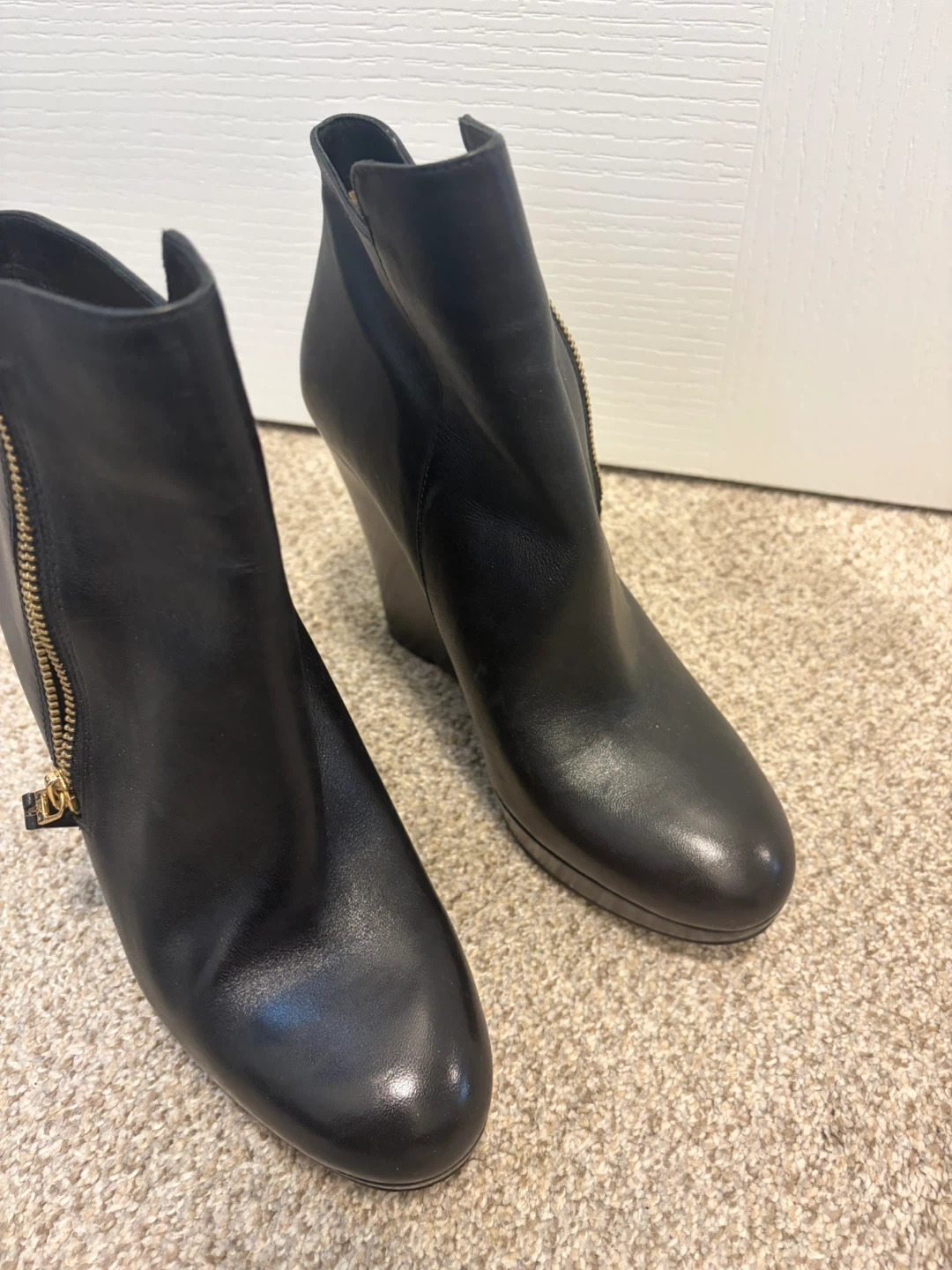 Michael Michael Kors Black Wedge Booties - photo 2