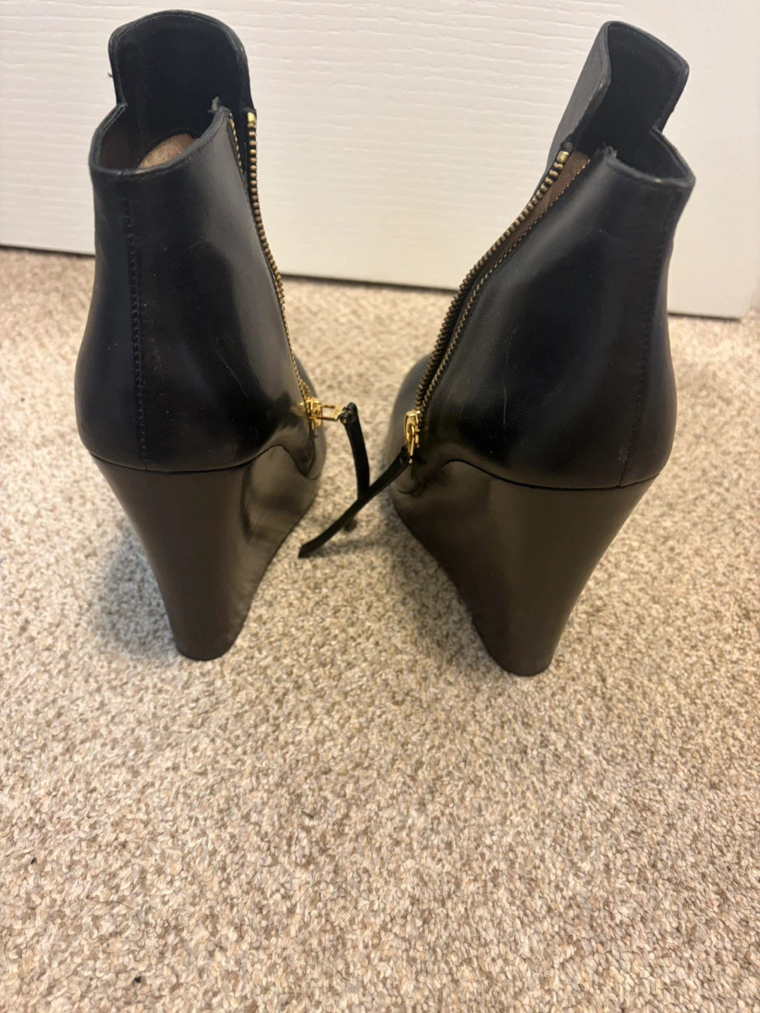 Michael Michael Kors Black Wedge Booties - photo 4