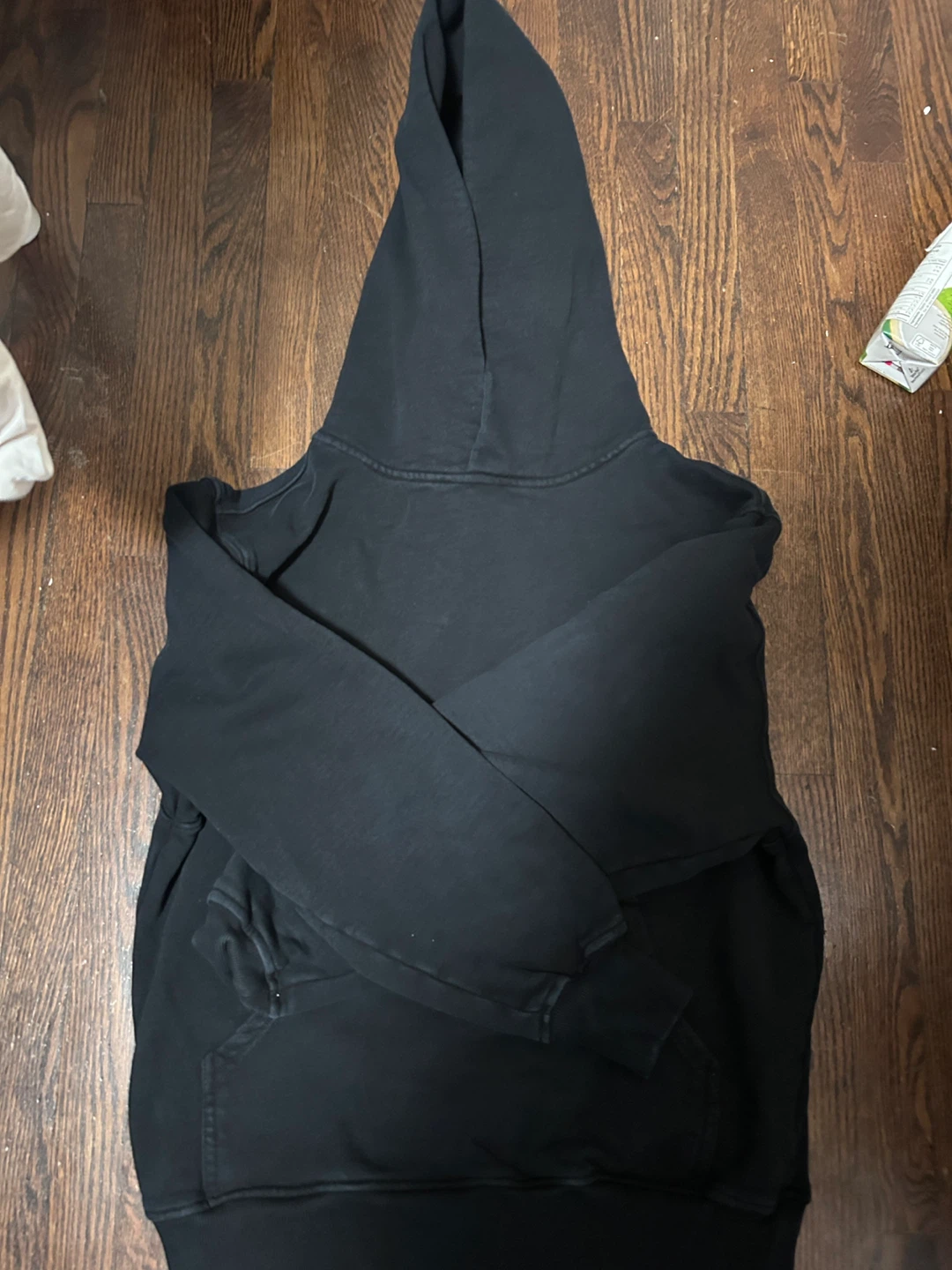 Black fitted Hoodie - Size small