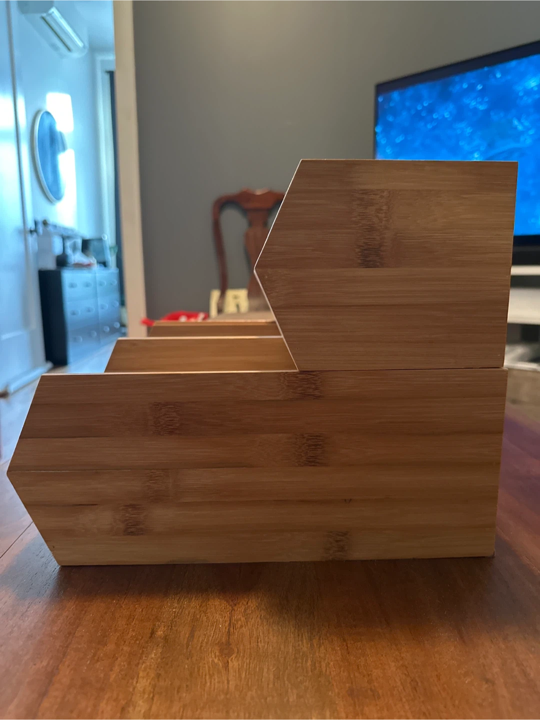 Bamboo Stackable Organizer - photo 3