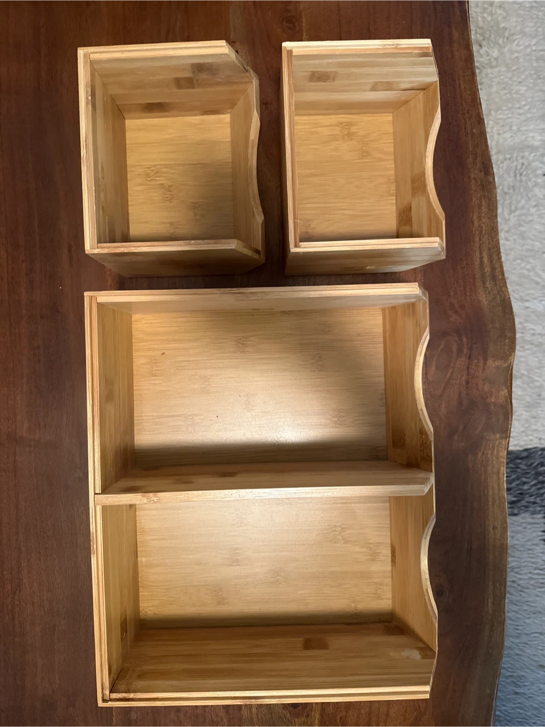 Bamboo Stackable Organizer - photo 4