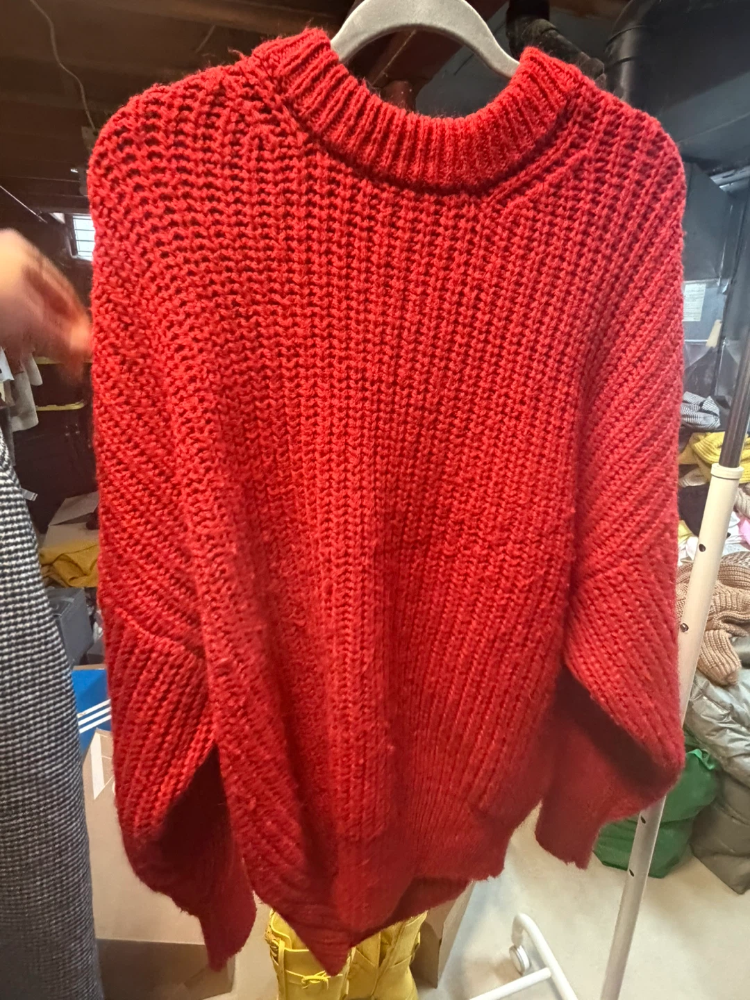 Red Knit Sweater - photo 2