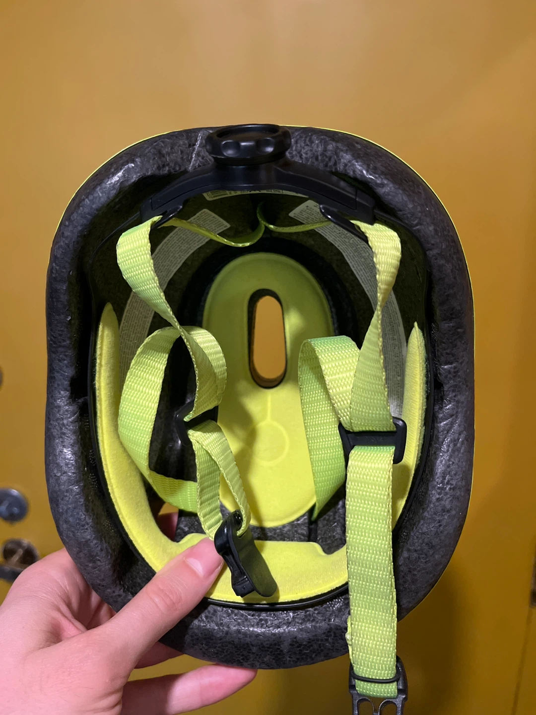 BTWIN Kids Bike Helmet - 2XS - Yellow - photo 2