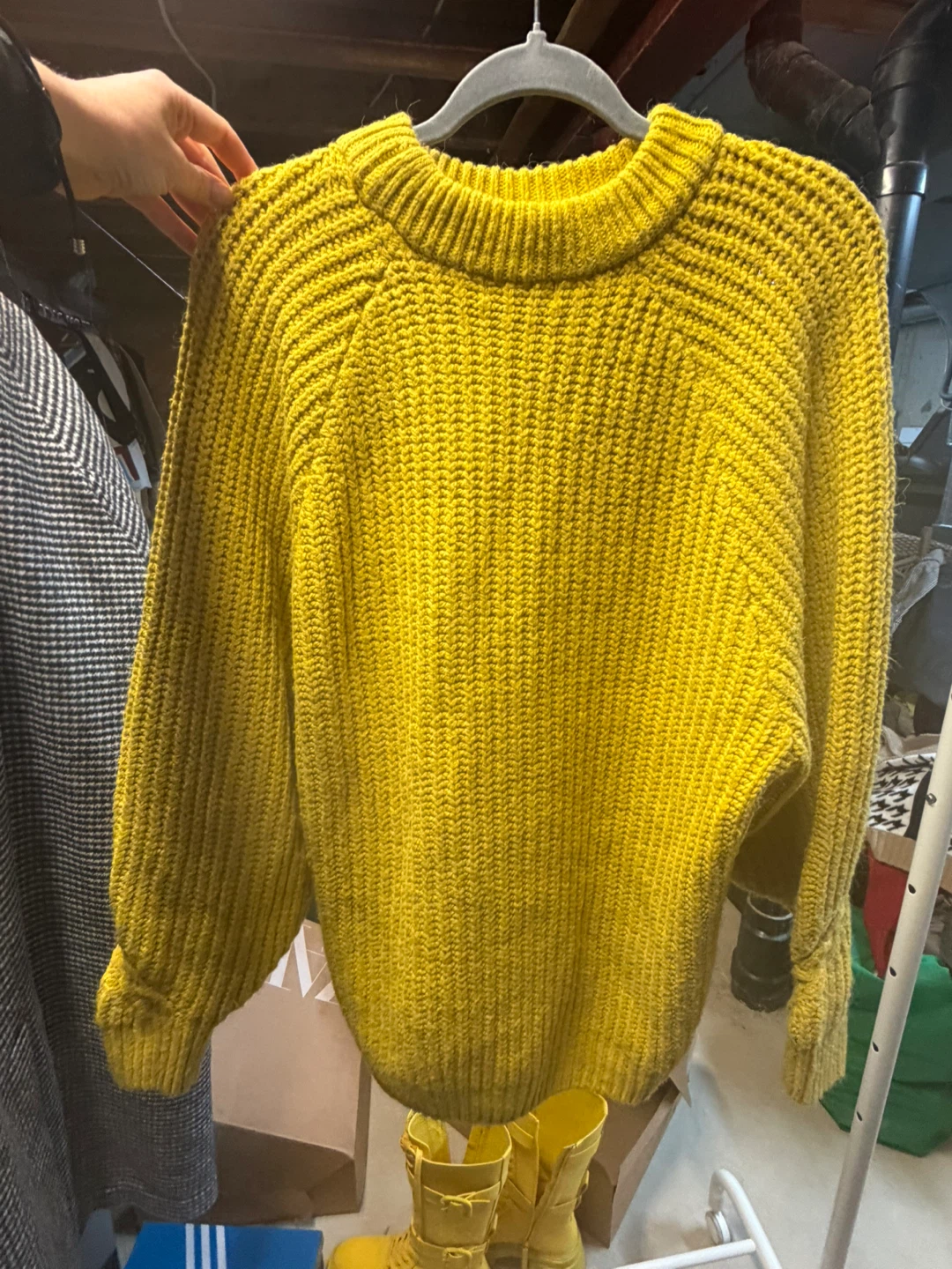 Zara Knit Sweater - Mustard