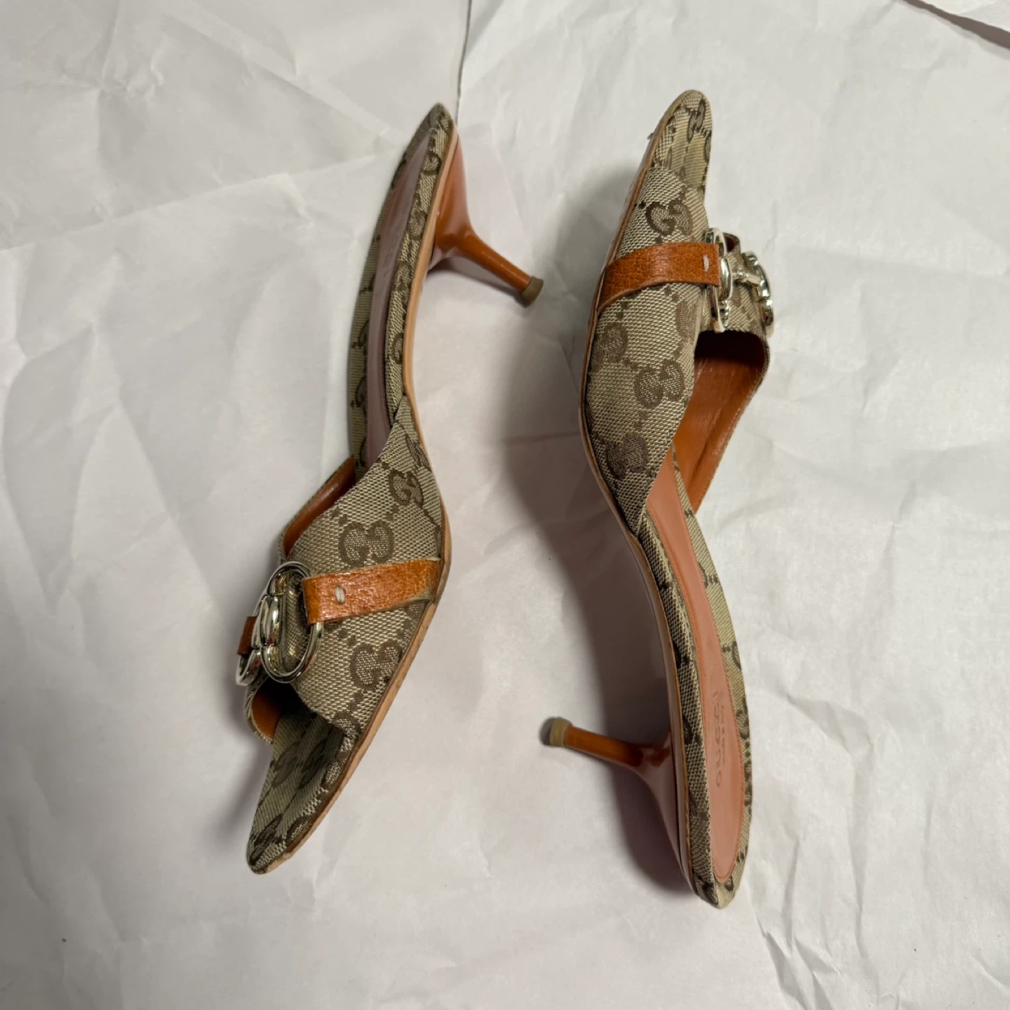 Gucci Mules with Horsebit Detail (Size 9) - photo 3