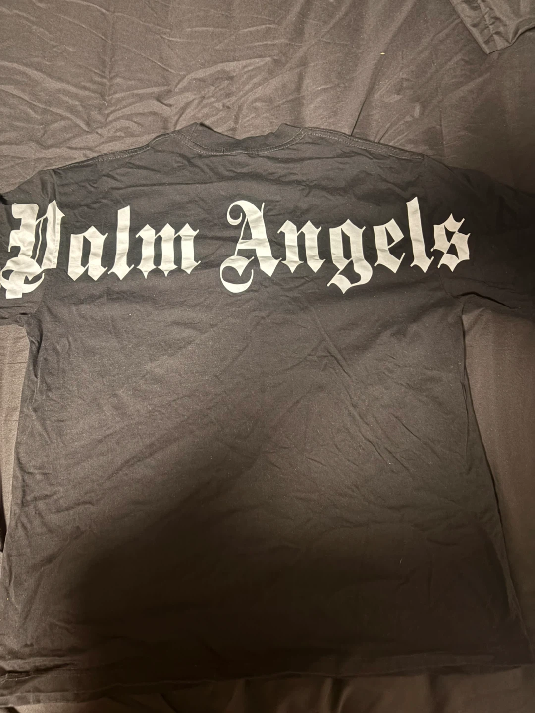 Palm Angels Black T-Shirt Size L