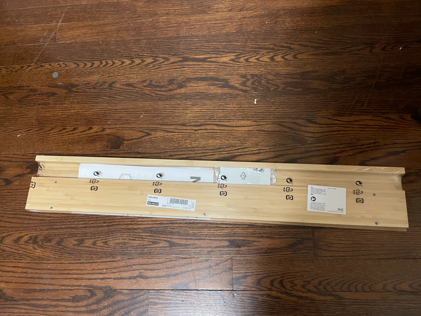 IKEA Målerås Bamboo Picture Ledge BNIP