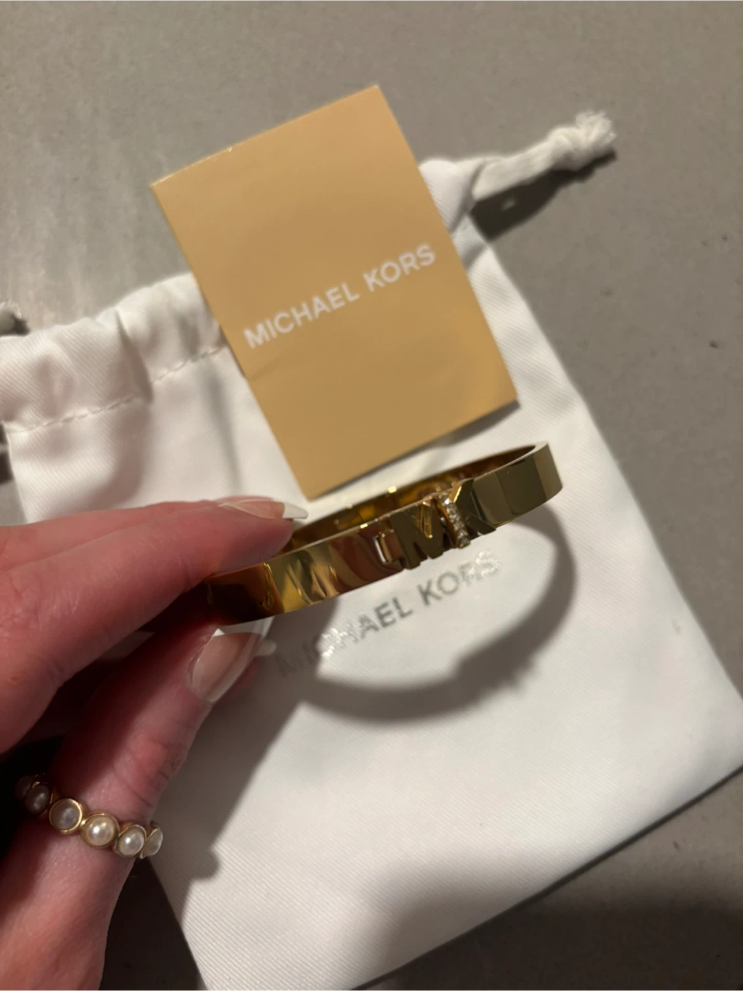 Michael Kors Gold Bangle Bracelet