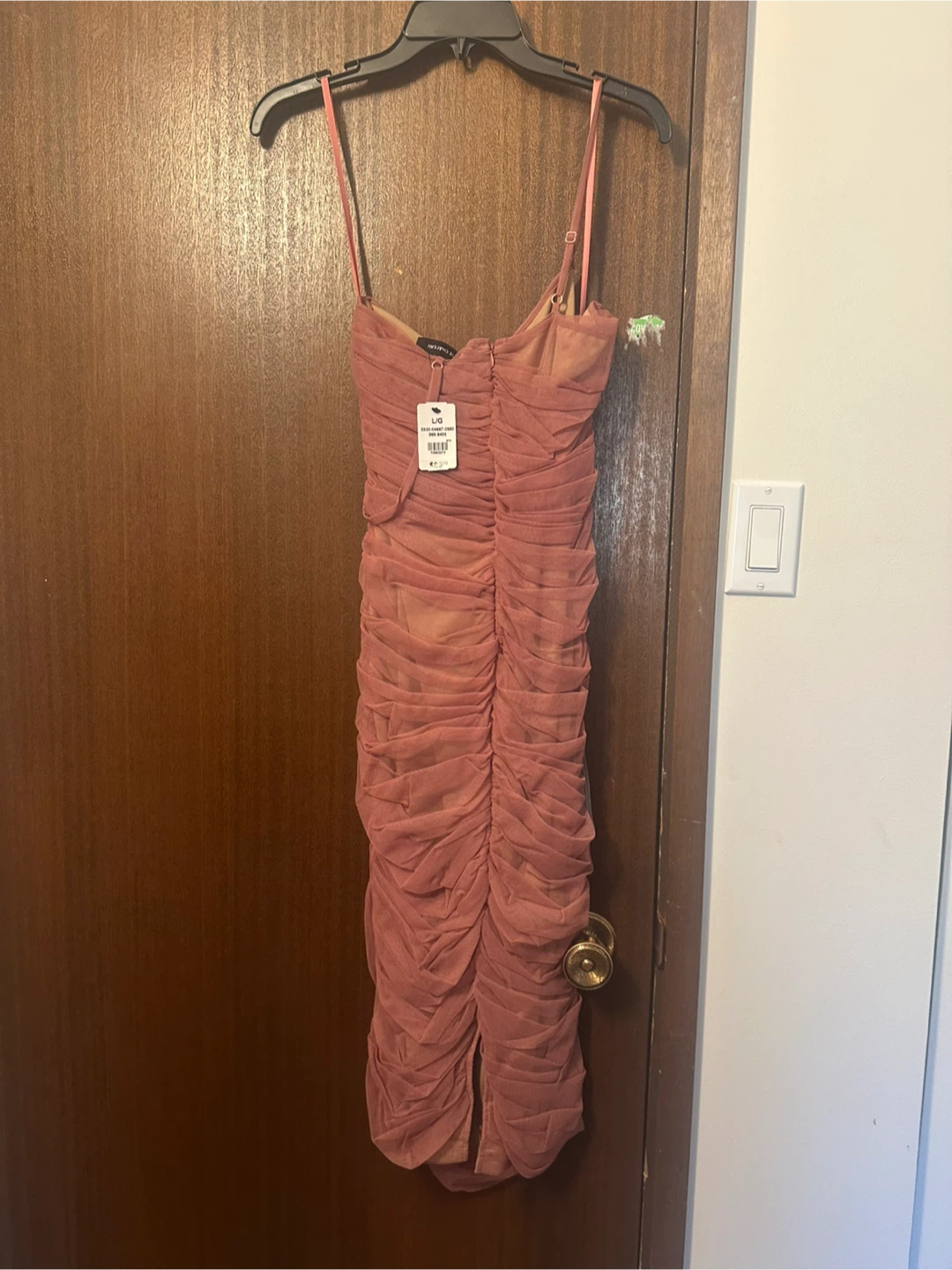 Meshki Dress, Size L, Mauve Colour - photo 2