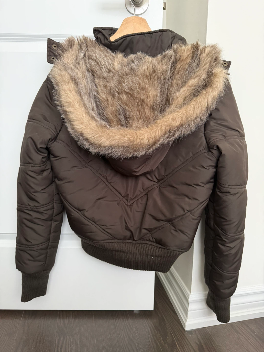 Outerwear Puffer Bomber Jacket - Size Small - photo 3