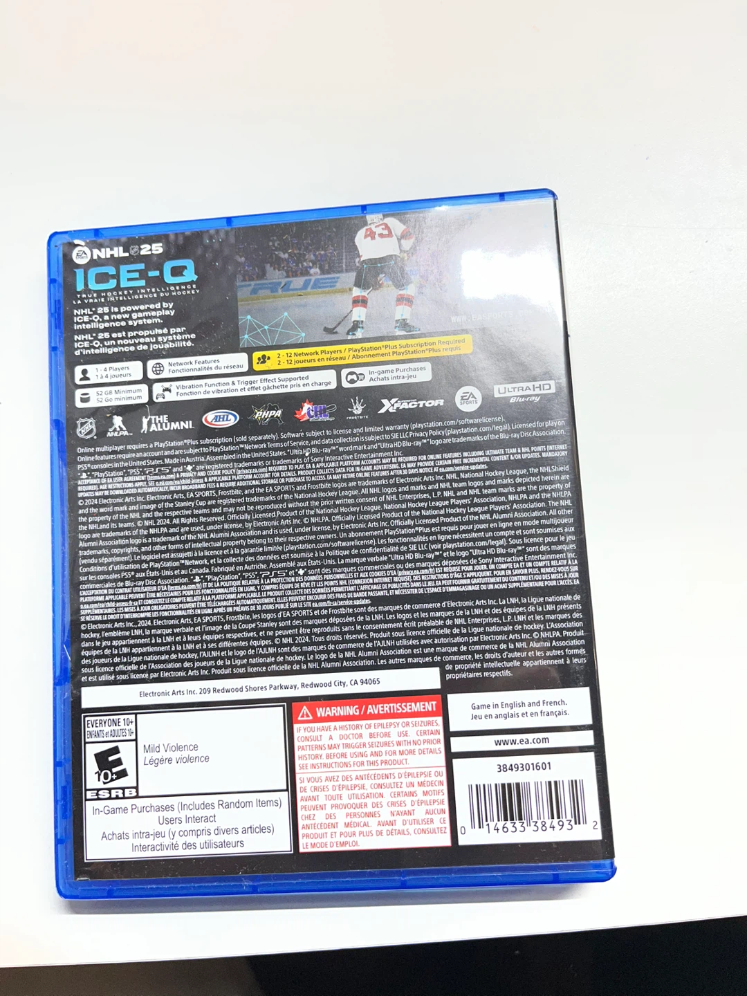 NHL 25 PS5 Game - EA Sports - photo 2