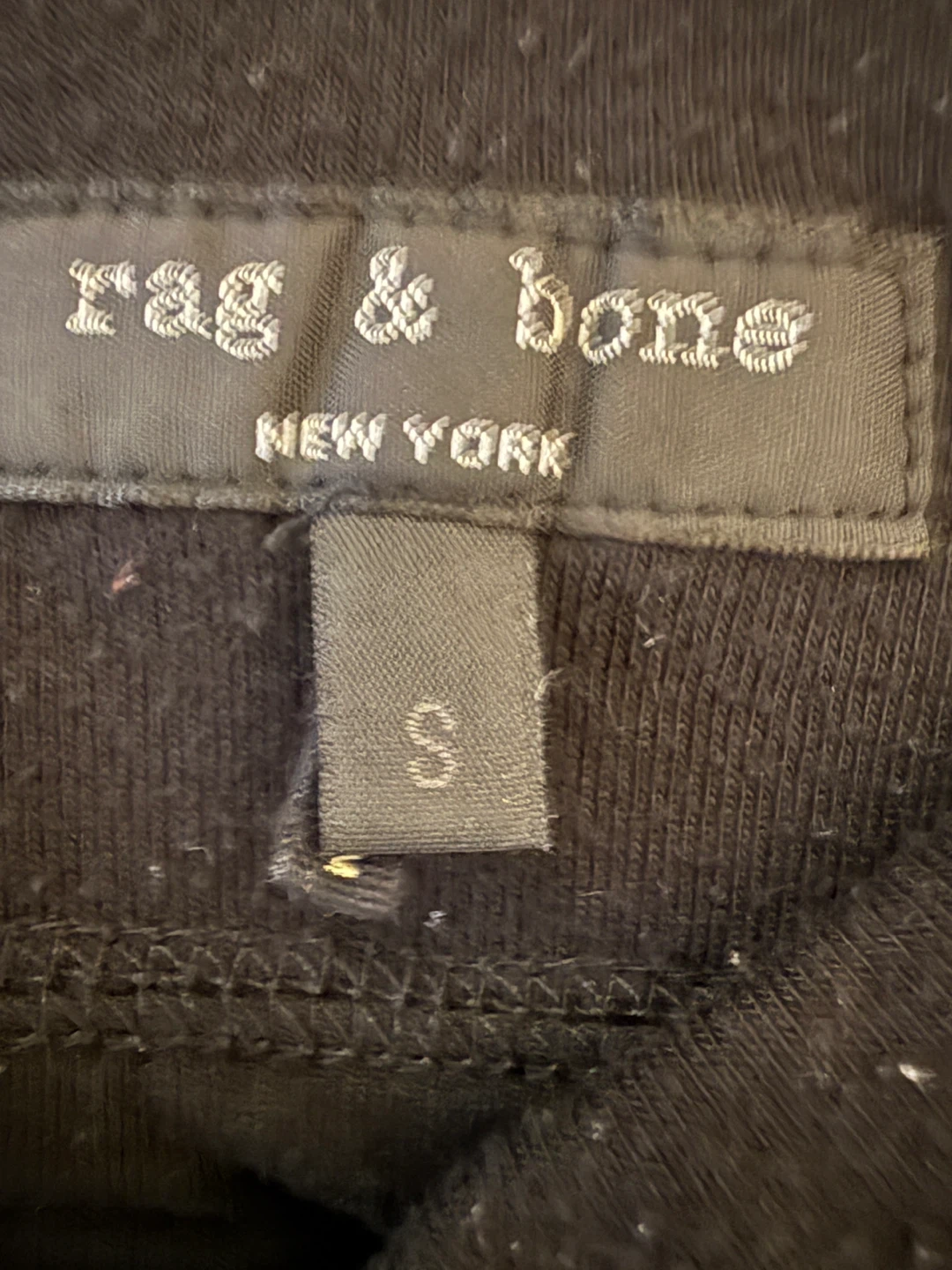 Rag & Bone Black Mini Skirt - Size S - photo 2