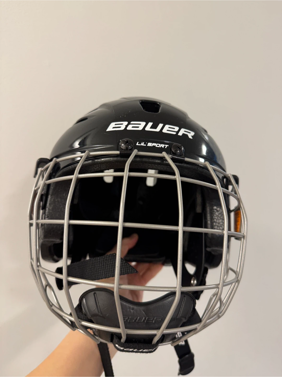 Bauer Lil Sport Hockey Helmet, Size 6-6 1/4