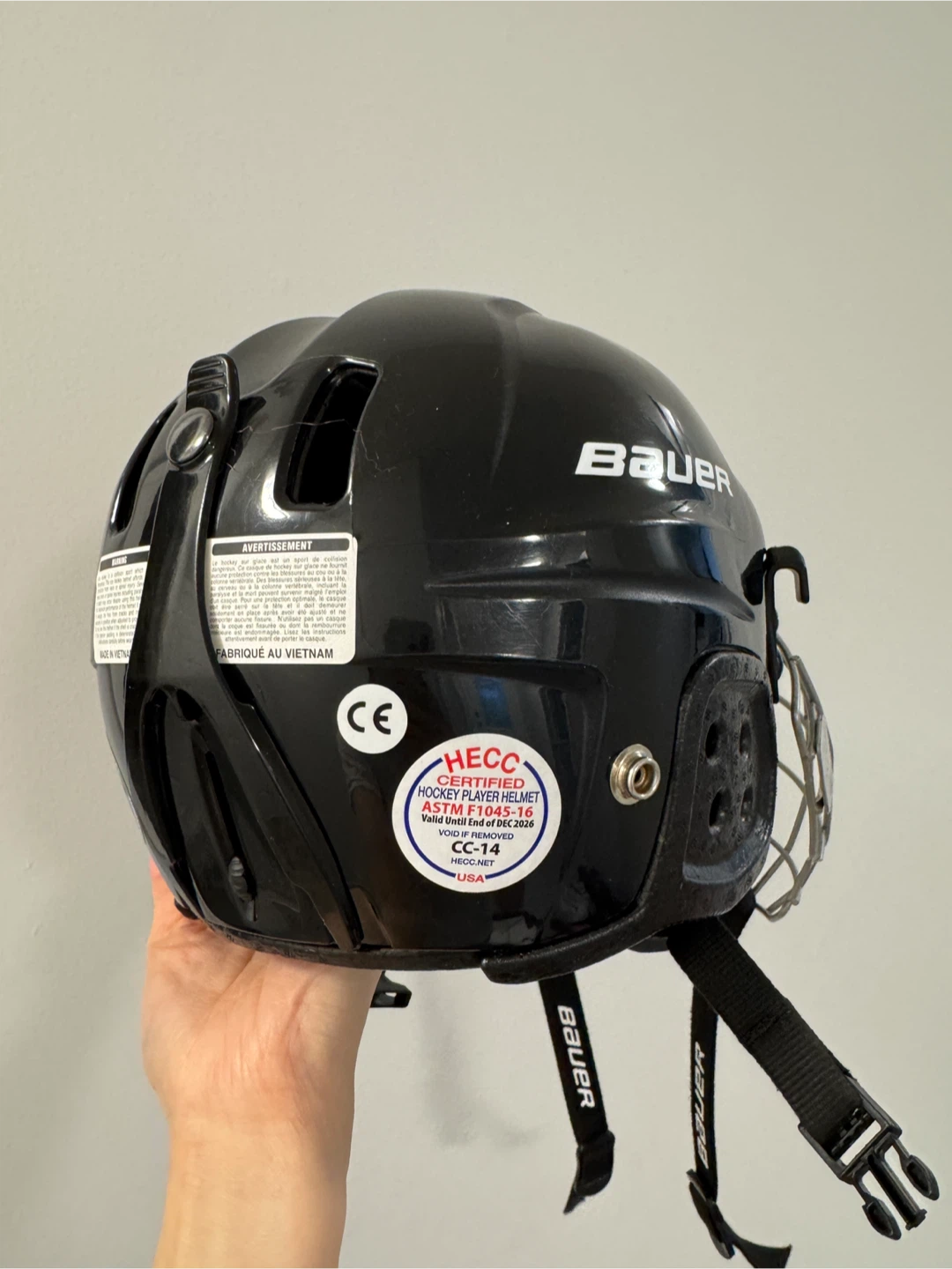 Bauer Lil Sport Hockey Helmet, Size 6-6 1/4 - photo 3
