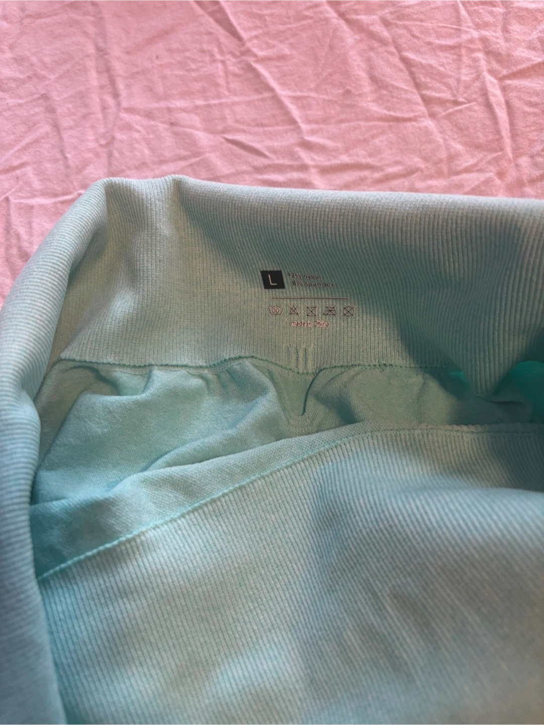 Mint Green Leggings - Size L - photo 2
