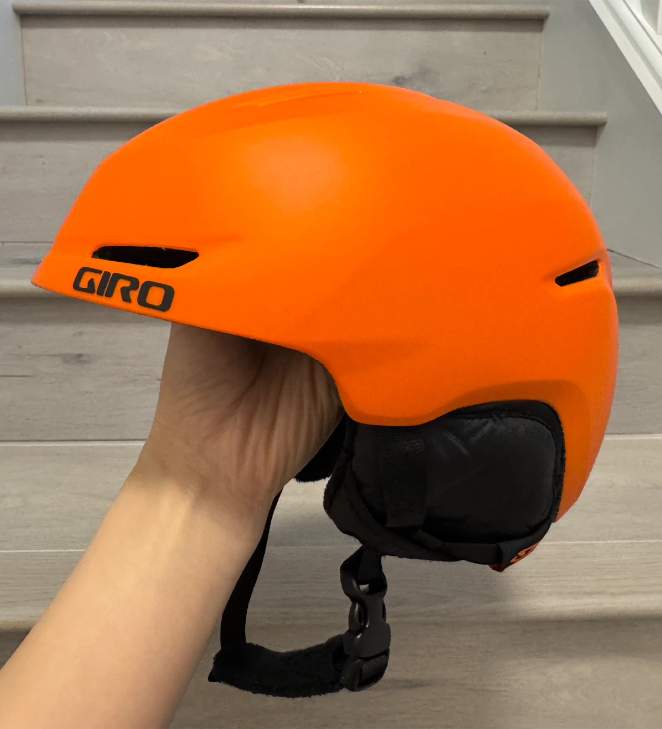 Giro Spur Youth Ski/Snowboard Helmet - Size S - Orange
