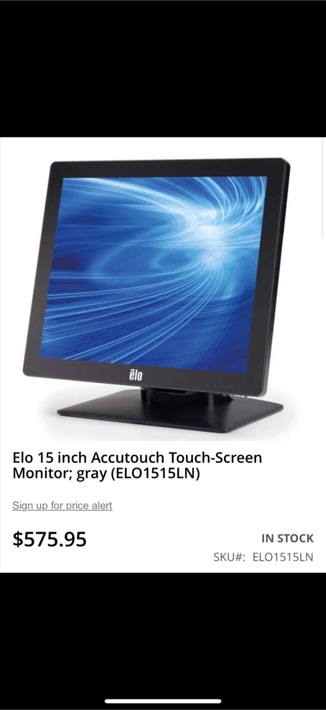 Elo 1517L 15-inch LCD Touchscreen Monitor - photo 2