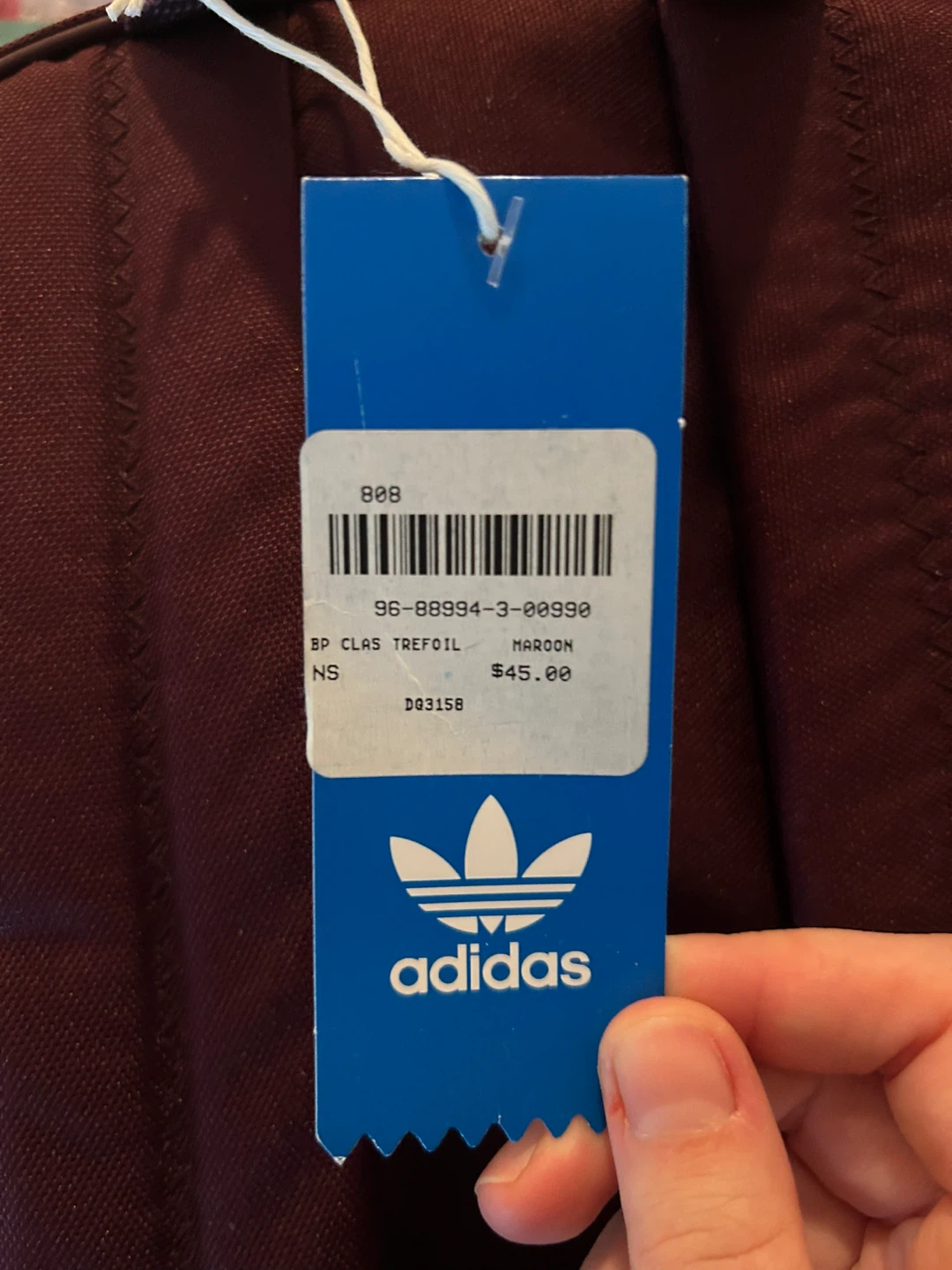 NEW Adidas Maroon Backpack - photo 3