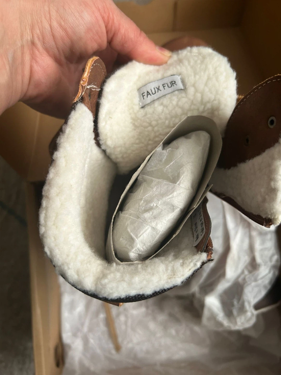 Banff Trail Brown Winter Boots - Size 5 - photo 3