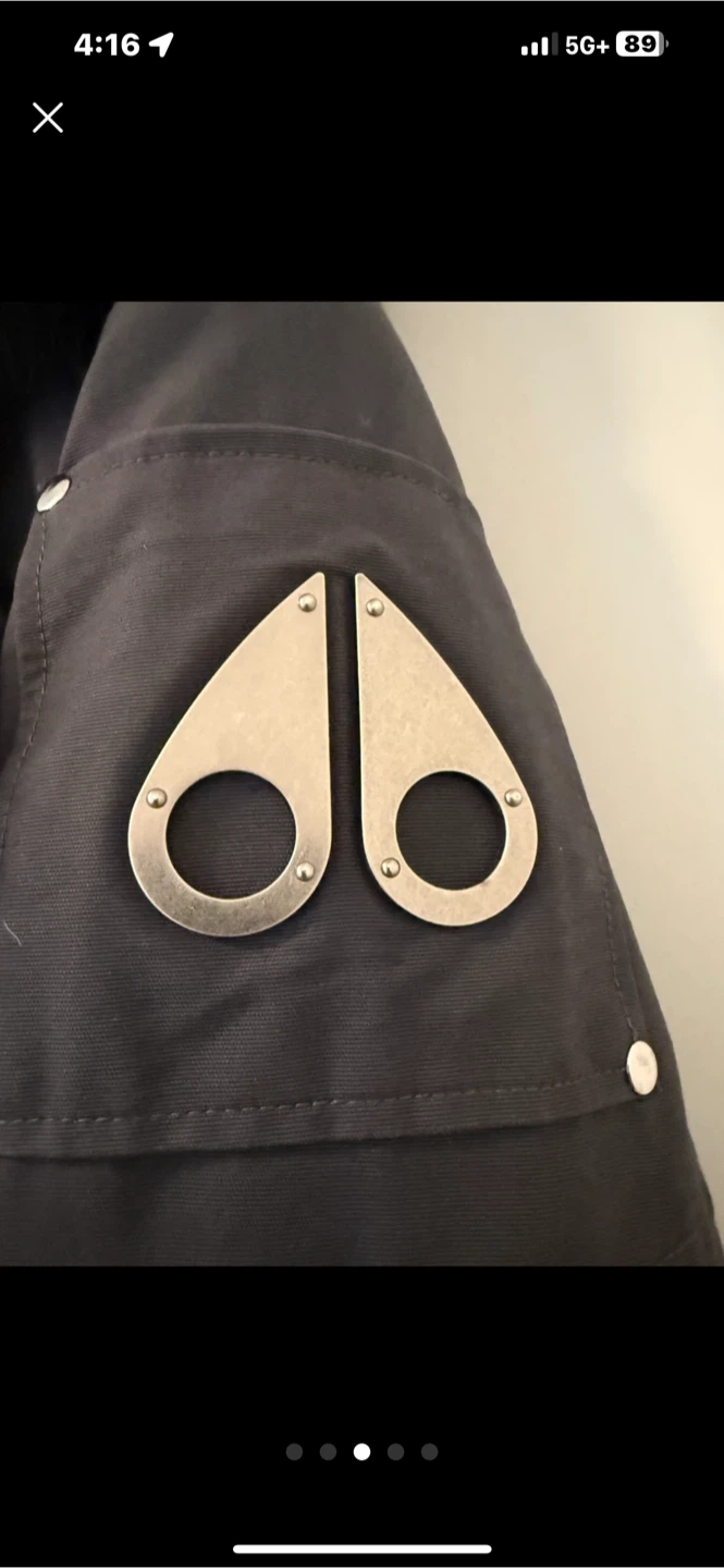 Moose Knuckles Down Filled Parka - Size L