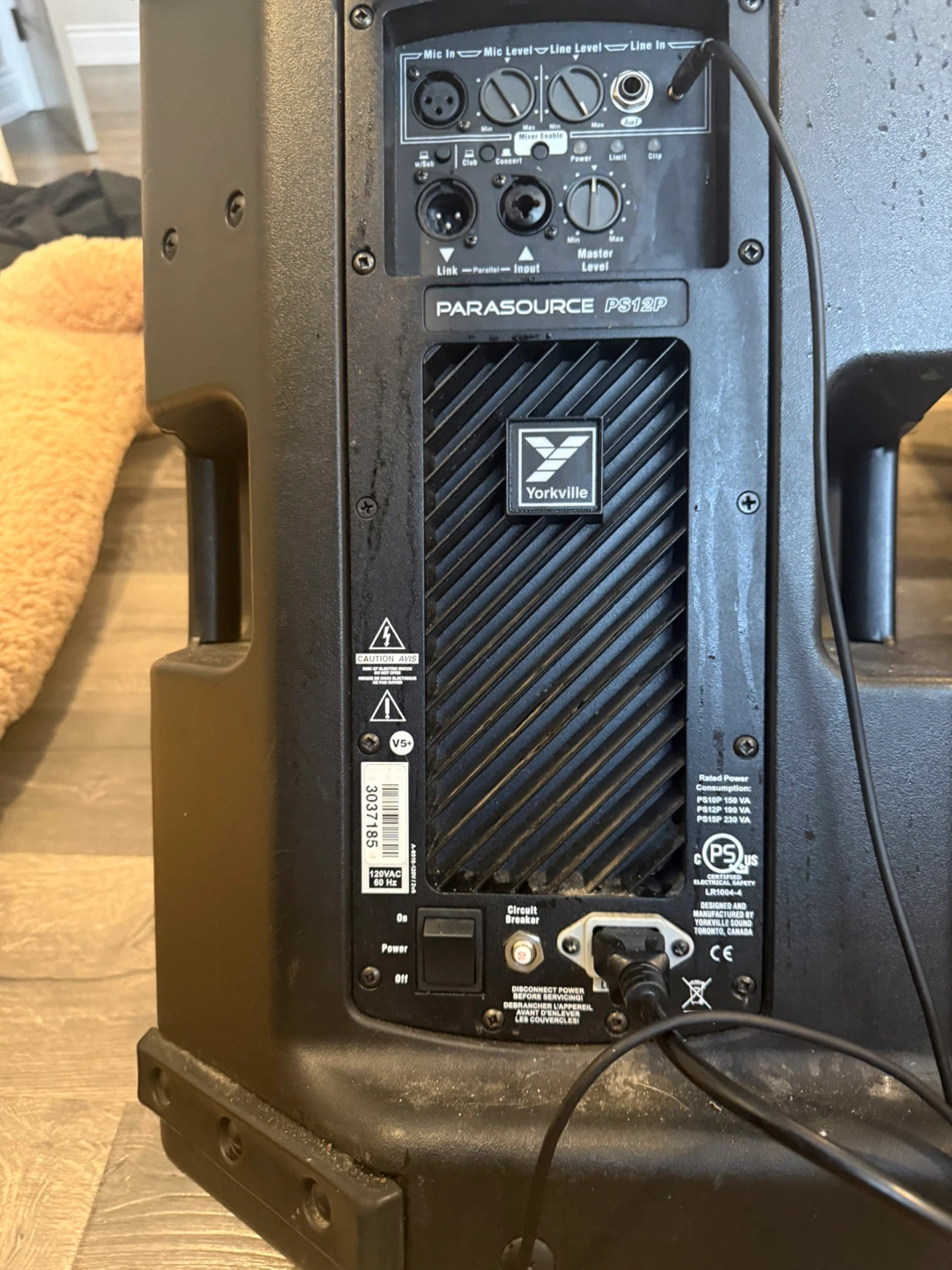 Yorkville Parasource PS12P Powered Speaker - photo 3