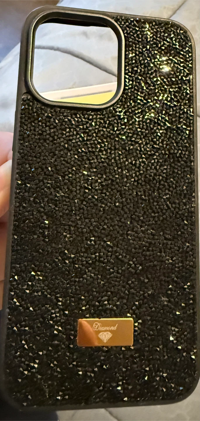 New Diamond iPhone 14 Pro Max Case + Screen Protector - photo 2