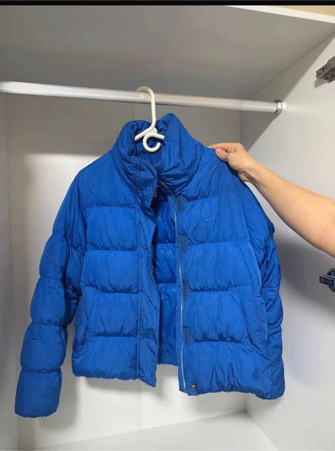 Adidas Blue Puffer Jacket