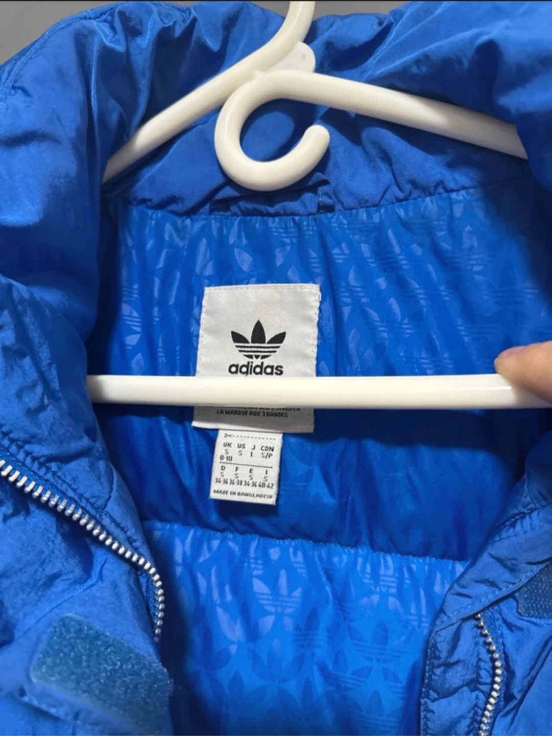 Adidas Blue Puffer Jacket - photo 2